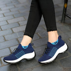 Women's Running Shoes Wide Toe Box Slip-On Motion-Shaped Sole
