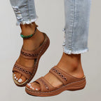 Women's Sandals Arch-Contouring Footbed Adjustable Straps & Platform Sole