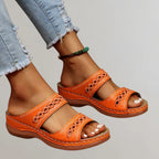 Women's Sandals Arch-Contouring Footbed Adjustable Straps & Platform Sole