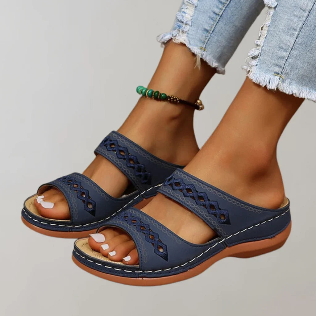 Women's Sandals Arch-Contouring Footbed Adjustable Straps & Platform Sole