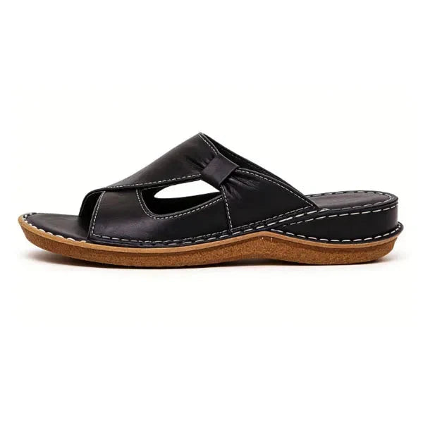 Women's Sandals Arch Support Genuine Leather & Foam Cushion