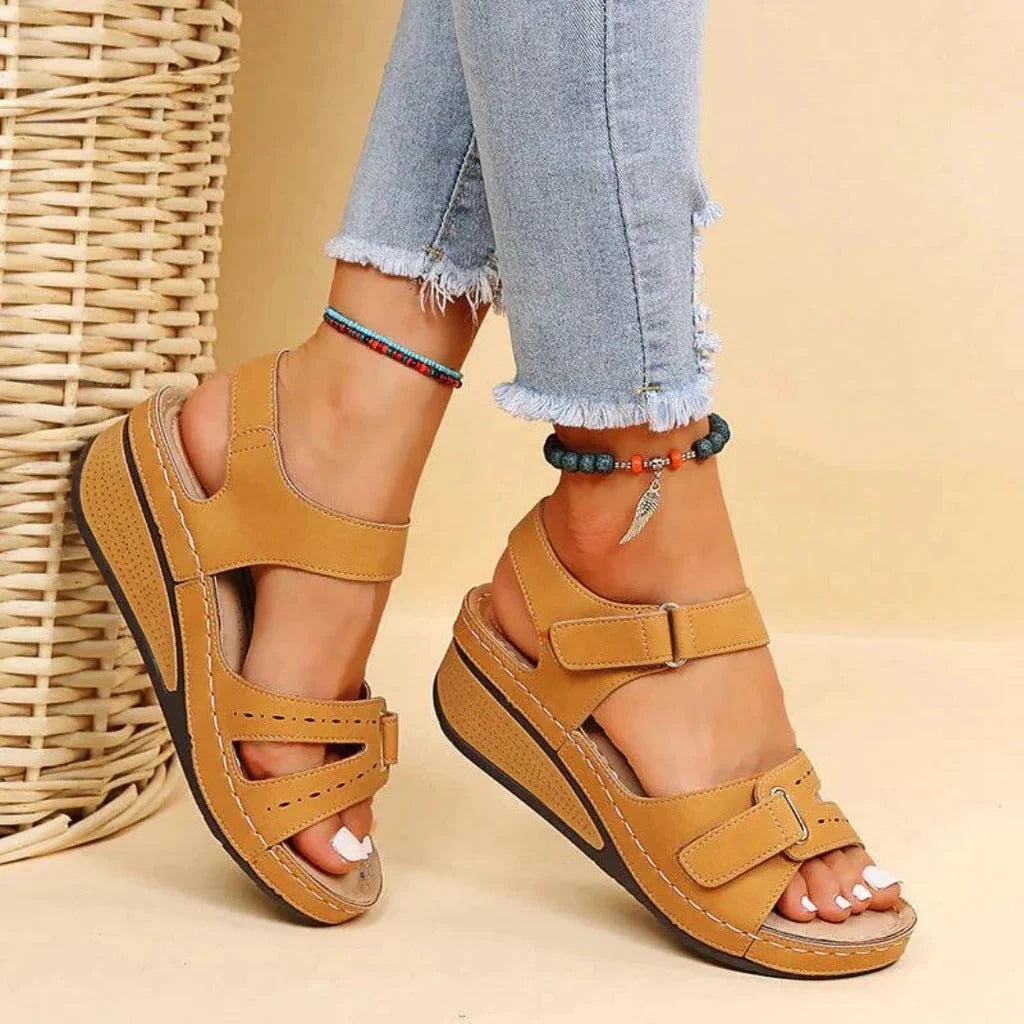 Women's Sandals Contoured Arch Support Breathable Open Design