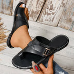 Women's Sandals Genuine Leather Anatomical Footbed & Adjustable Straps