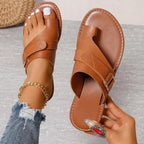 Women's Sandals Genuine Leather Anatomical Footbed & Adjustable Straps
