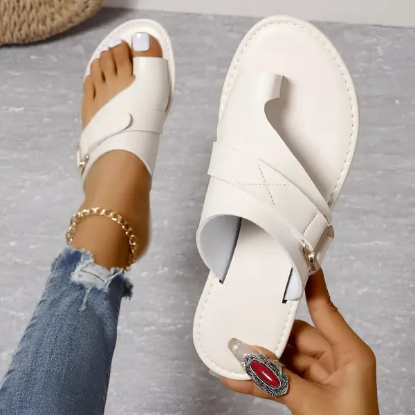 Women's Sandals Genuine Leather Anatomical Footbed & Adjustable Straps