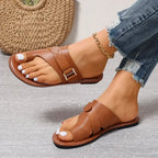 Women's Sandals Genuine Leather Anatomical Footbed & Adjustable Straps