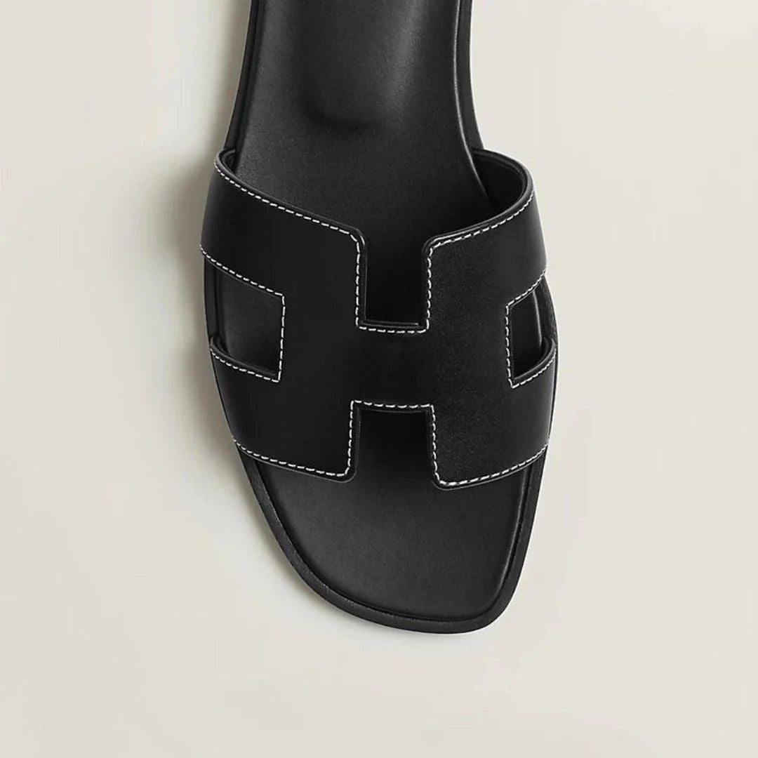 Women's Sandals Leather Cushioned & Ergonomic Footbed Adjustable Buckle