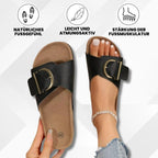 Women's Sandals Orthopedic Cork Sole Adjustable Buckles