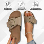 Women's Sandals Orthopedic Cork Sole Adjustable Buckles