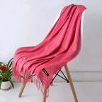 Women's Scarf Oversized Soft Polyester Fringed