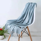 Women's Scarf Oversized Soft Polyester Fringed