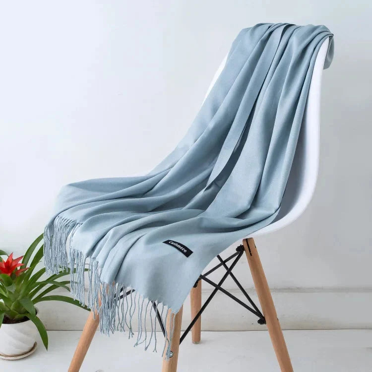 Women's Scarf Oversized Soft Polyester Fringed