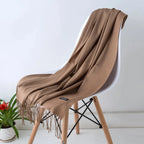 Women's Scarf Oversized Soft Polyester Fringed