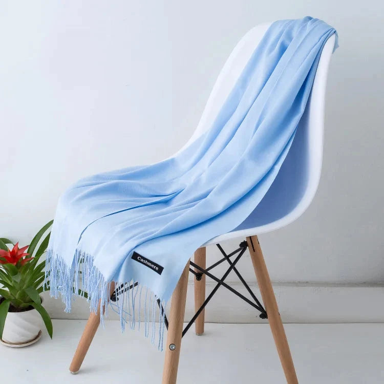 Women's Scarf Oversized Soft Polyester Fringed