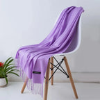 Women's Scarf Oversized Soft Polyester Fringed