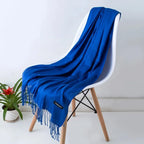 Women's Scarf Oversized Soft Polyester Fringed
