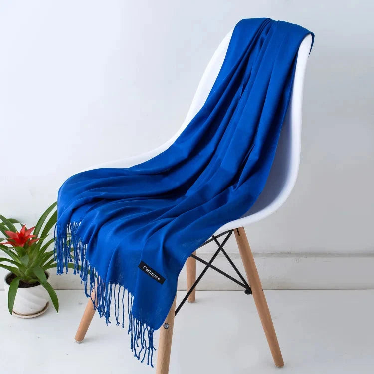 Women's Scarf Oversized Soft Polyester Fringed