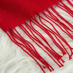 Women's Scarf Oversized Soft Polyester Fringed