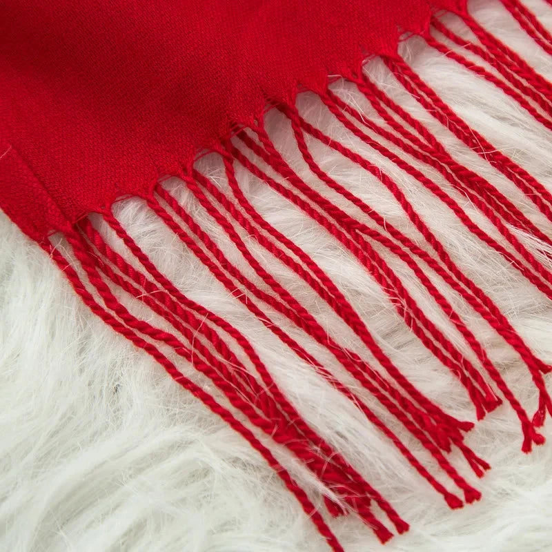 Women's Scarf Oversized Soft Polyester Fringed