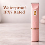Women's Shaver Waterproof USB Rechargeable Stainless Steel Blades