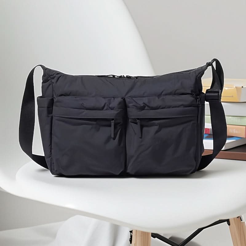 Women’s Shoulder Bag Padded Laptop Compartment Adjustable Strap Water-Resistant