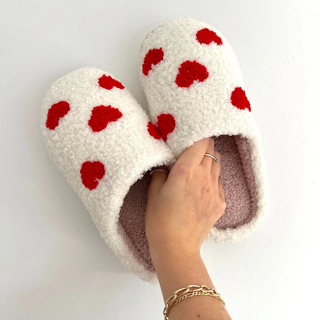 Women's Slippers Plush-Lined Non-Slip Sole & Padded Insole