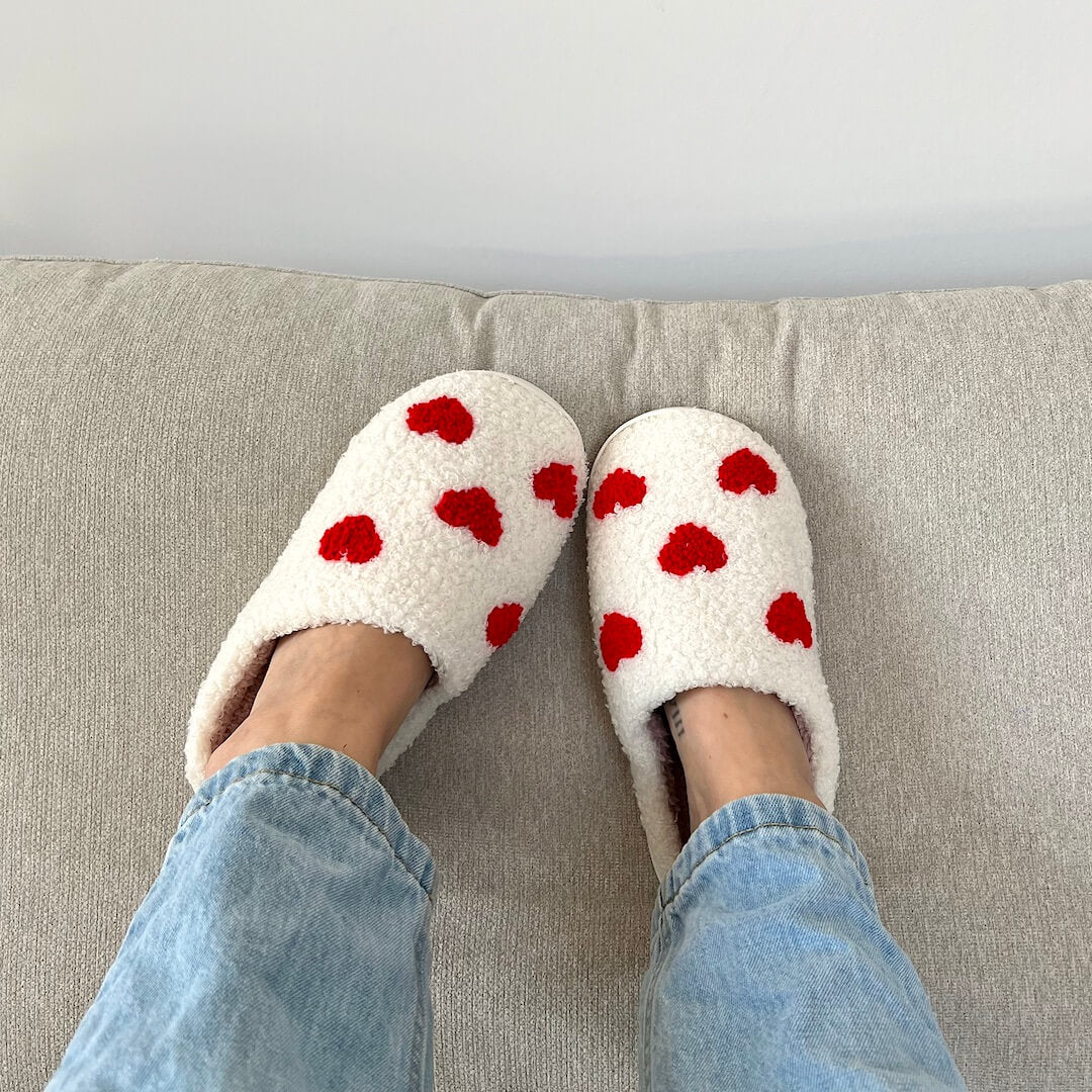 Women's Slippers Plush-Lined Non-Slip Sole & Padded Insole