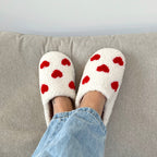 Women's Slippers Plush-Lined Non-Slip Sole & Padded Insole
