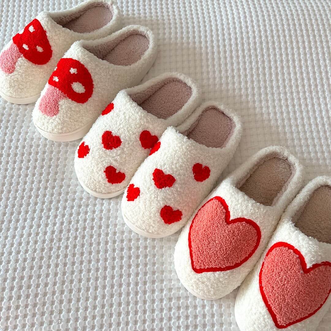 Women's Slippers Plush-Lined Non-Slip Sole & Padded Insole