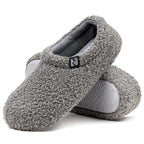 Women's Slippers Sherpa Fleece Memory Foam & Rubber Sole