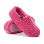 Women's Slippers Sherpa Fleece Memory Foam & Rubber Sole