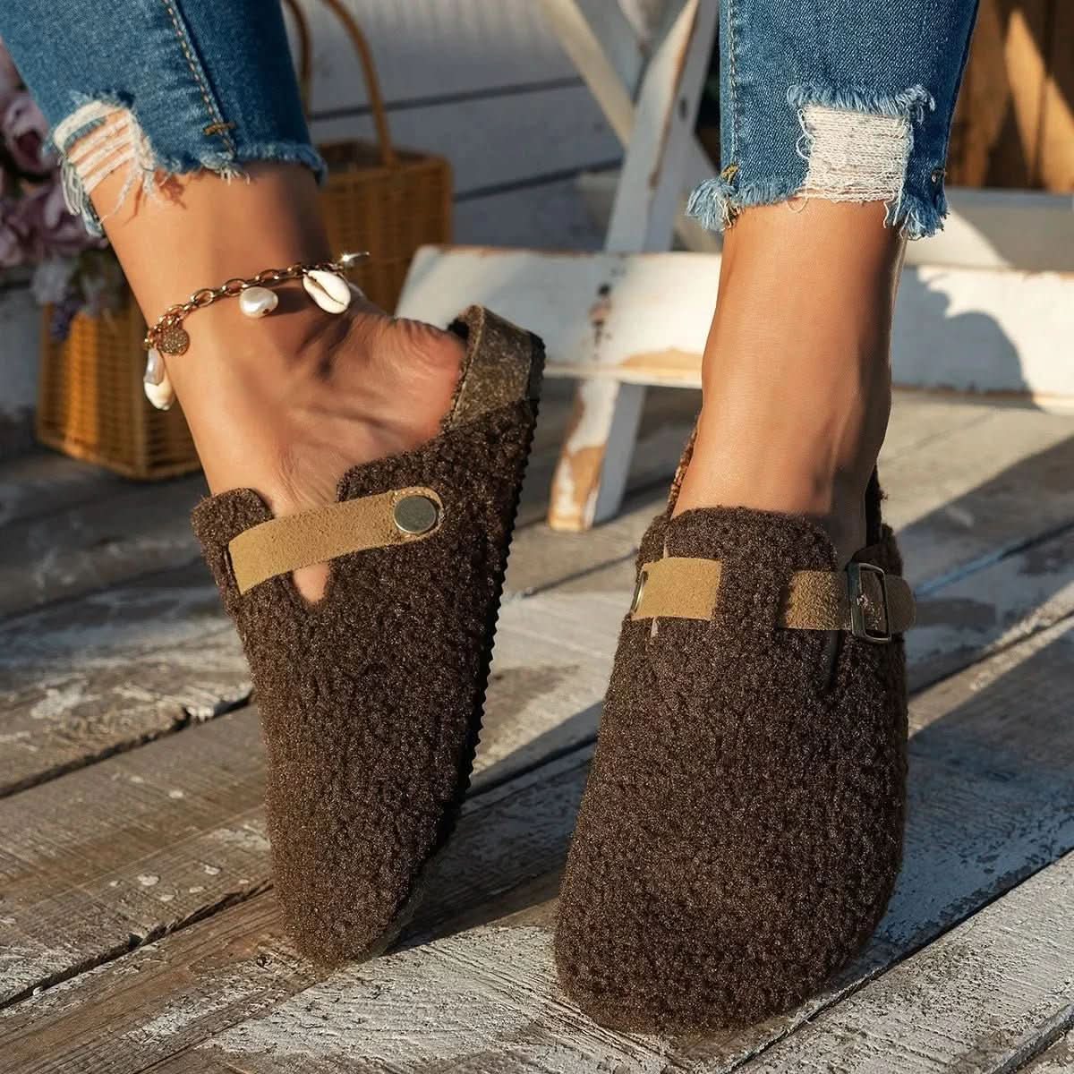 Women's Slippers Ultra-Soft Plush Lining Non-Slip Sole