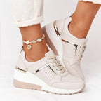 Women's Sneakers Air Cushion & Breathable Mesh Slip-On