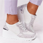 Women's Sneakers Air Cushion & Breathable Mesh Slip-On