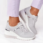 Women's Sneakers Air Cushion & Breathable Mesh Slip-On