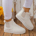 Women's Snow Boots Slip-On Thermal Lined