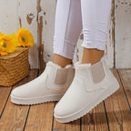 Women's Snow Boots Slip-On Thermal Lined