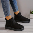 Women's Snow Boots Slip-On Thermal Lined