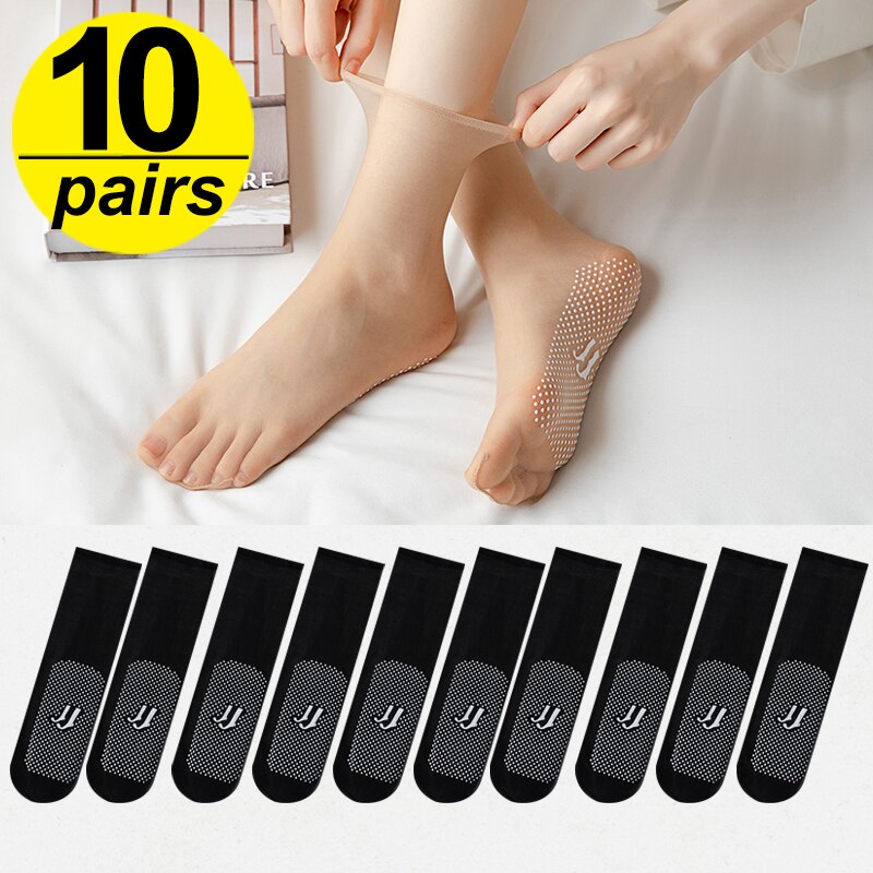 Women's Socks Ultra-Thin Breathable 10 Pair Pack