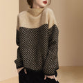 Women's Sweater Patterned Cozy Knit One Size