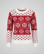 Women's Sweater Soft Knit Festive Snowflake