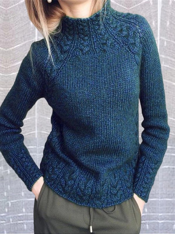Women's Sweater Soft Knit Relaxed Fit Machine Washable