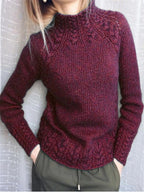 Women's Sweater Soft Knit Relaxed Fit Machine Washable