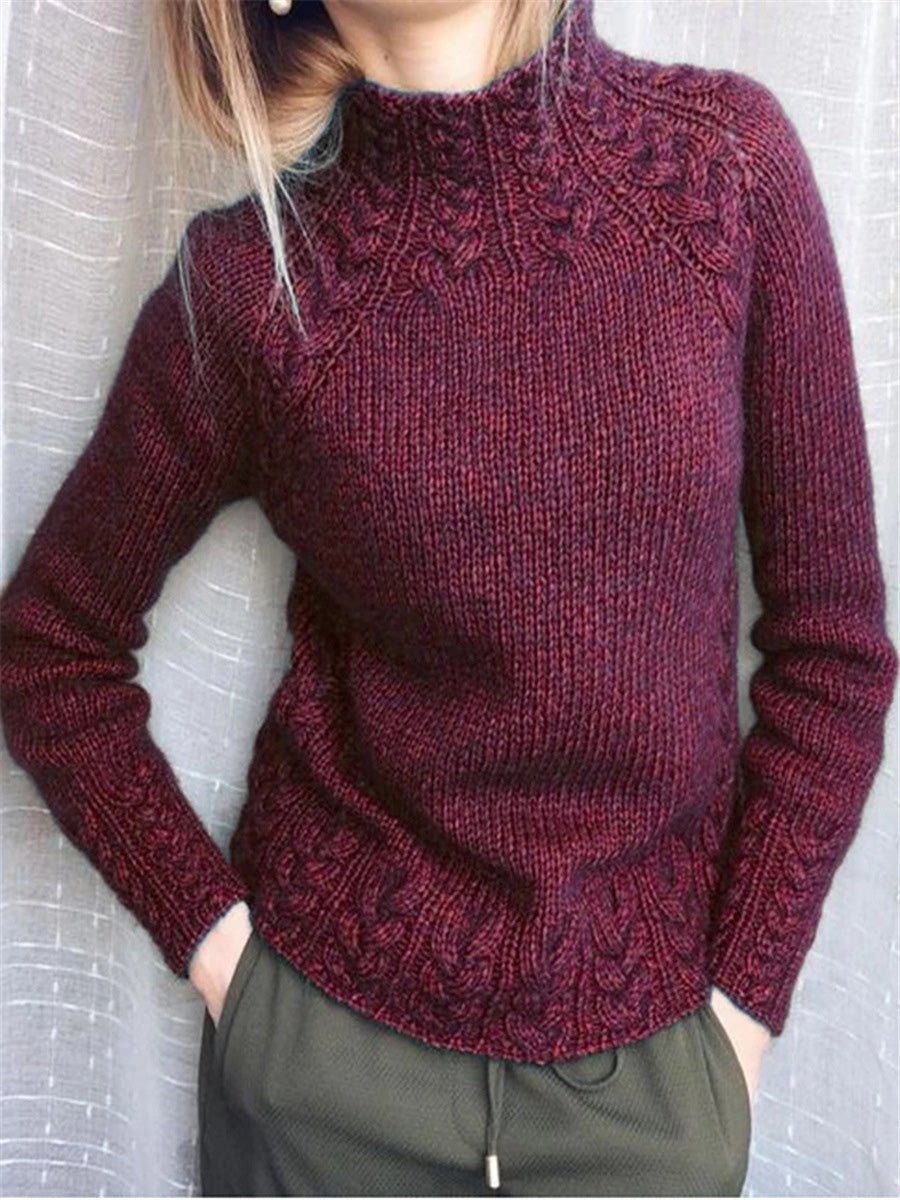 Women's Sweater Soft Knit Relaxed Fit Machine Washable