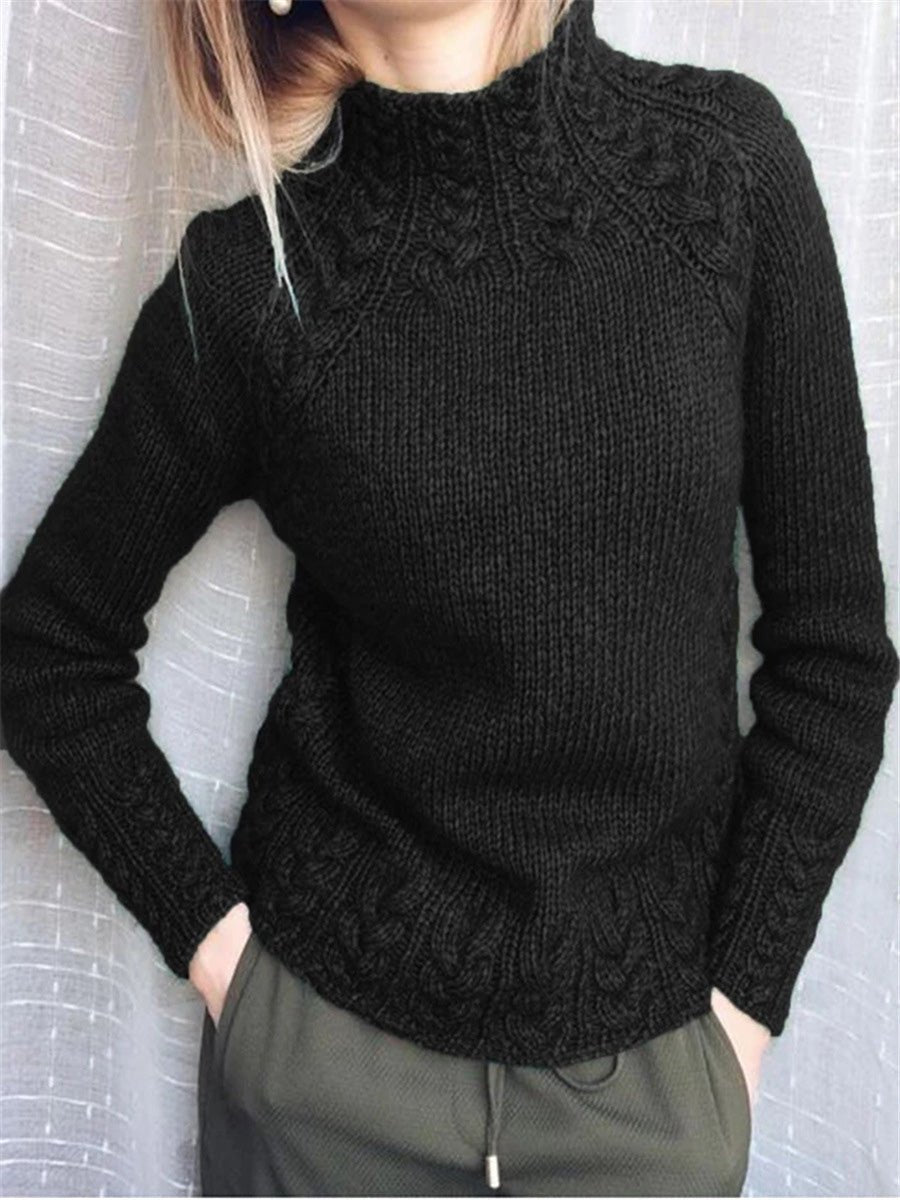 Women's Sweater Soft Knit Relaxed Fit Machine Washable