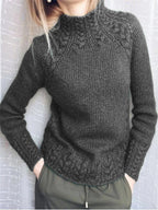 Women's Sweater Soft Knit Relaxed Fit Machine Washable