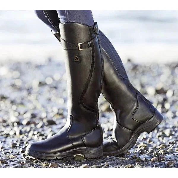 Women's Tall Boots Water-Resistant Moisture-Wicking Insole Rubber Traction