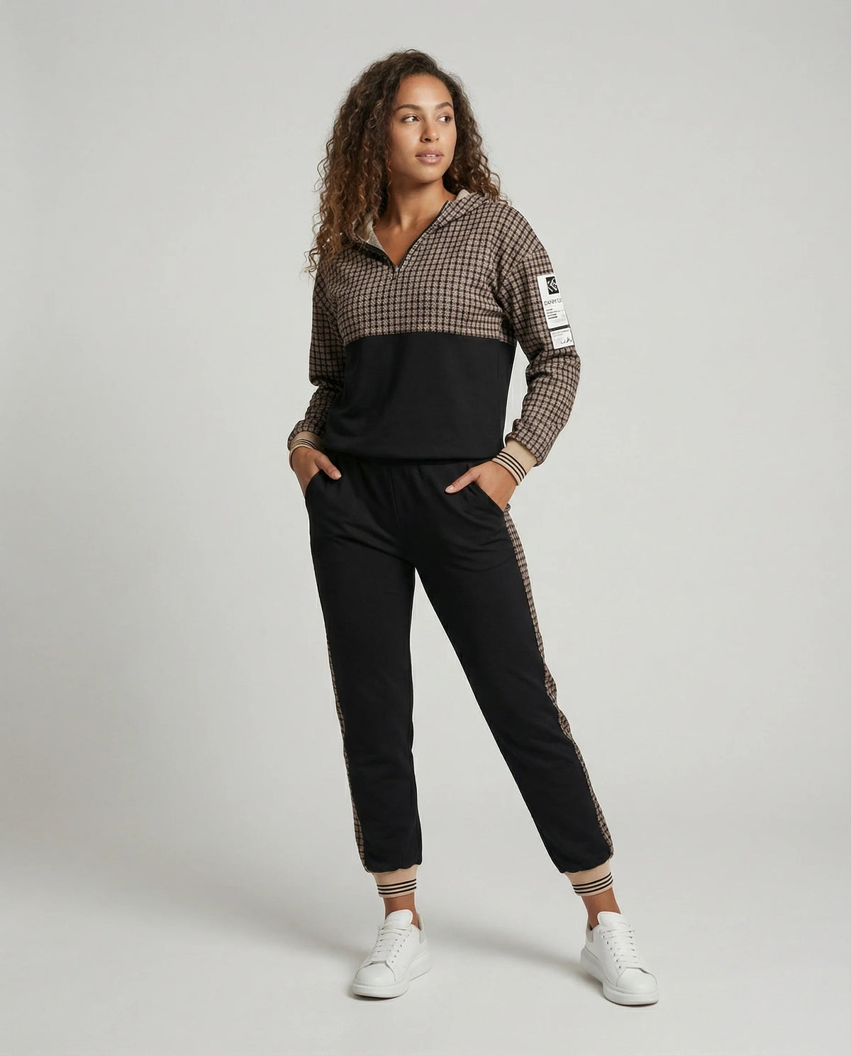 Women's Tracksuit Two-Piece Soft Breathable Loose Fit