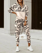 Women's Tracksuit Two-Piece Soft Breathable Loose Fit