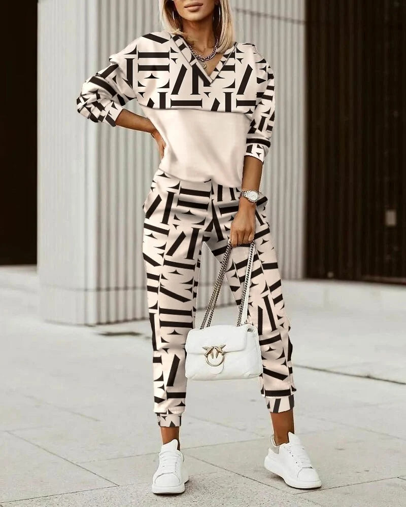 Women's Tracksuit Two-Piece Soft Breathable Loose Fit